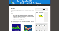 Desktop Screenshot of hardycalculus.com